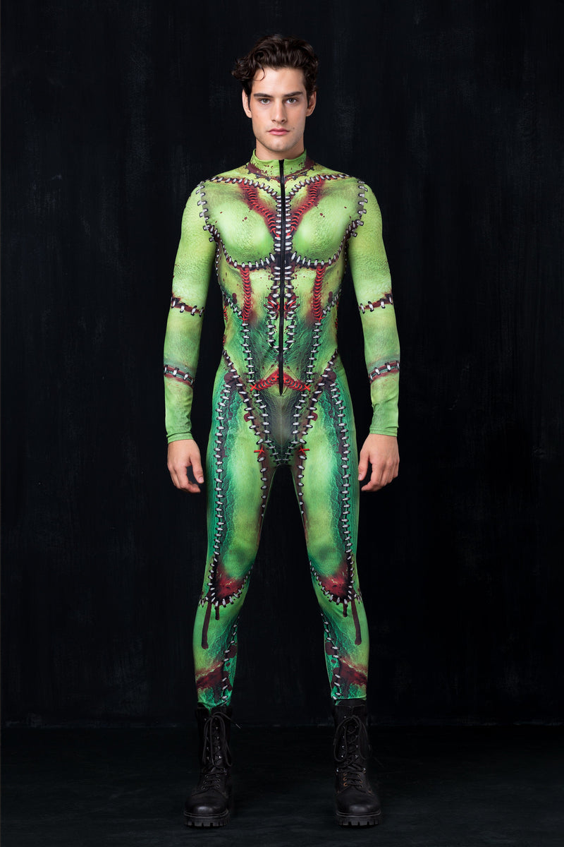 Frankenstein Costume Men's Halloween Costumes BADINKA