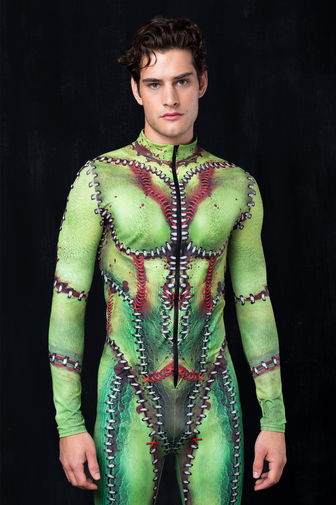 Frankenstein Costume Men's Halloween Costumes BADINKA