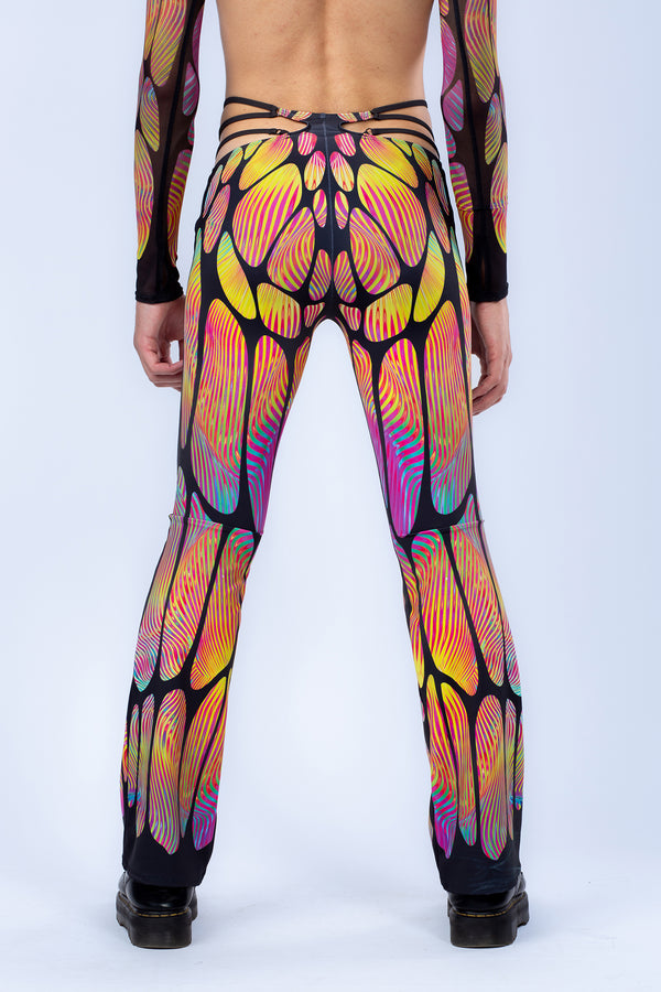 Trypophobie Herren Cut-Out Hose