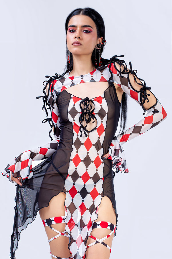 High Jinx 2-Piece Ribbon Dress