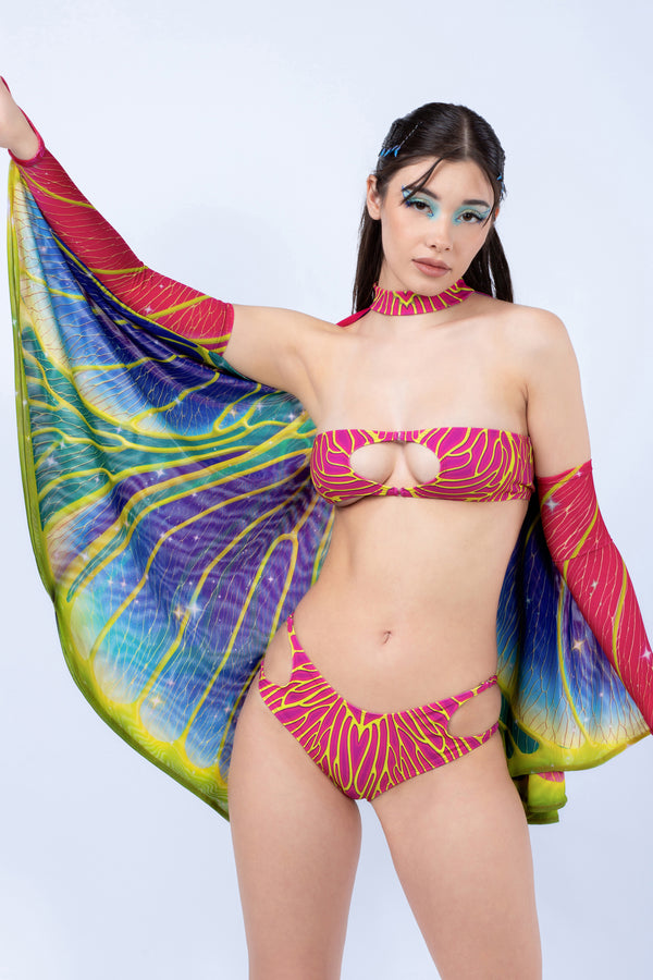 Neon Nectar Keyhole Tube Top