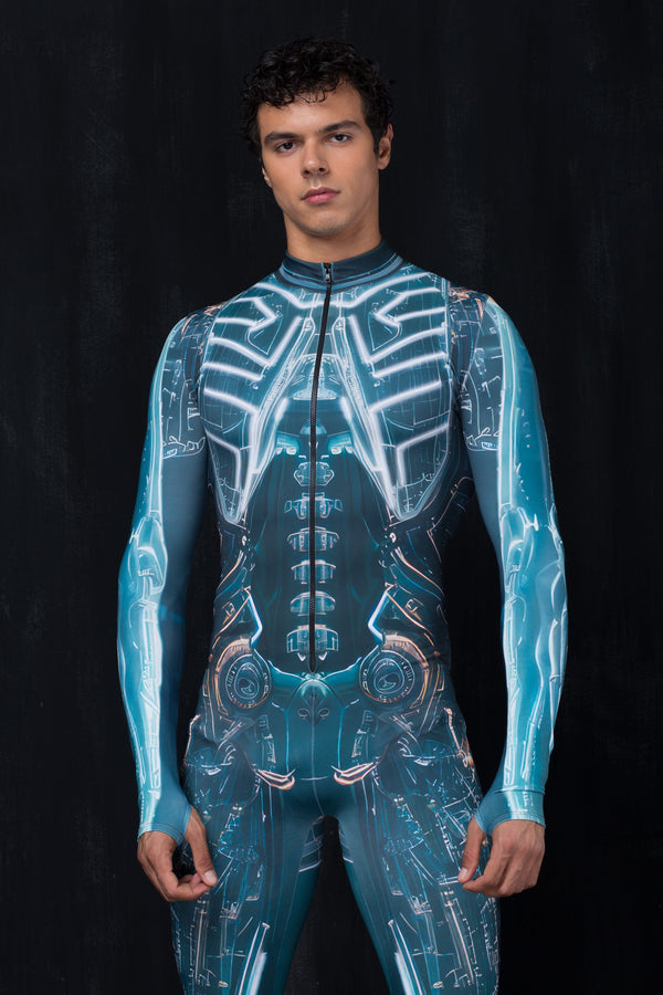 Techno Tapestry Herren-Kostüm