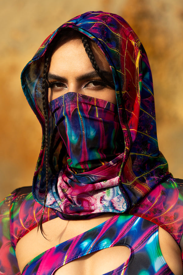 Foggy Memories Unisex doppelseitige Kapuze