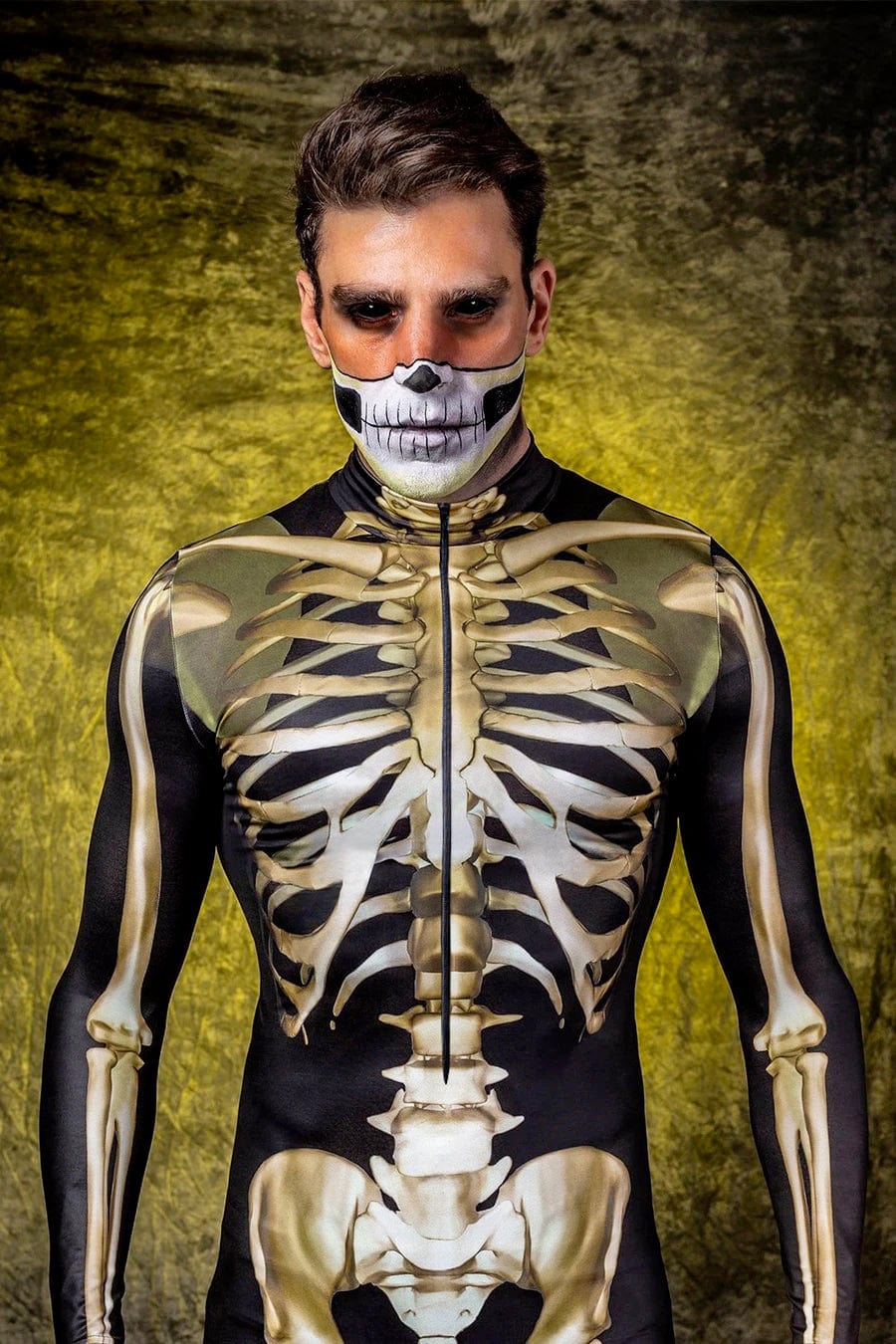 Men's Graveyard Skeleton Costume - BADINKA Men's Graveyard Skeleton Costume - BADINKA