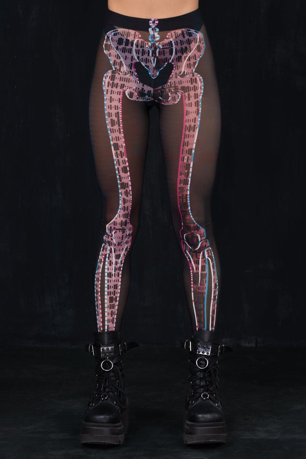 Virtual Delay Mesh Leggings
