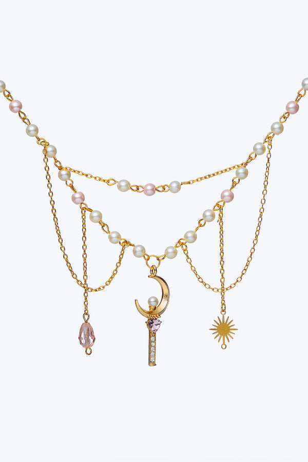 Mondgöttin Kettenhalskette