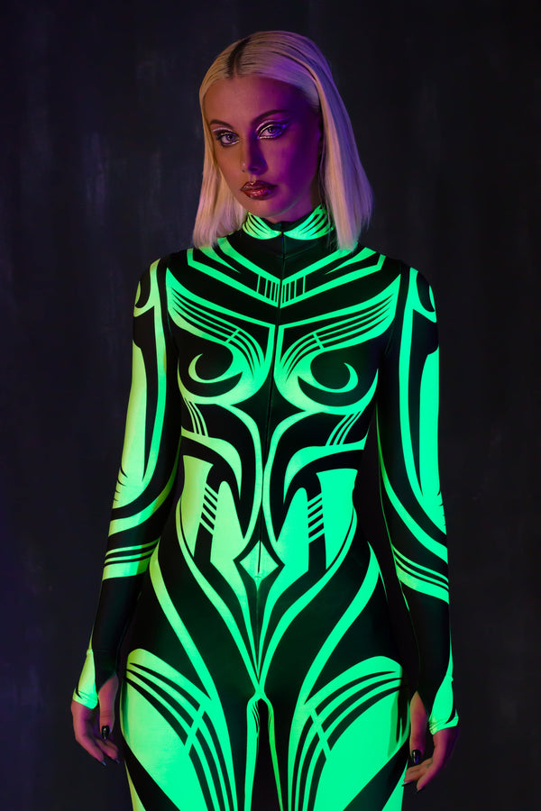 Nomad Identity Grünes Kostüm