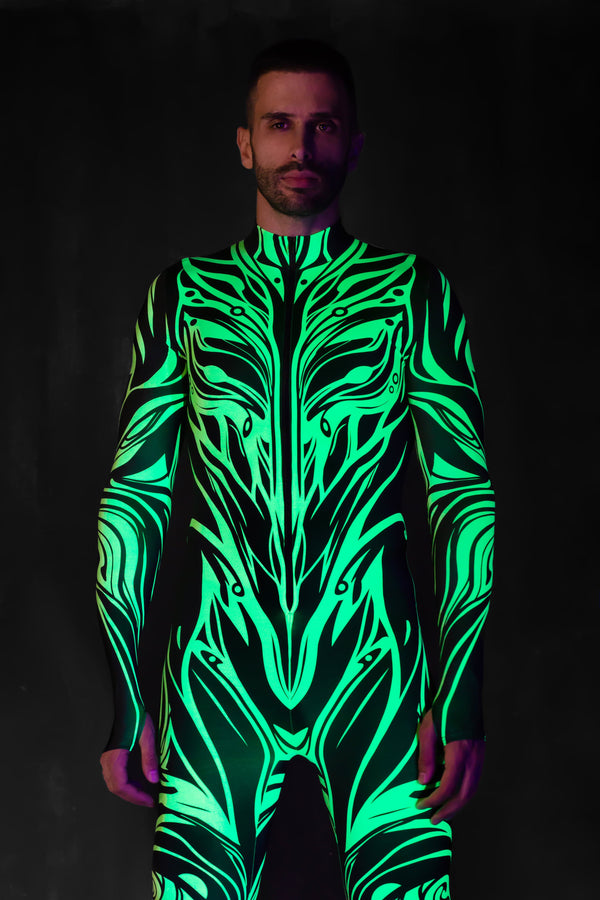 Obscura Green Herren Kostüm