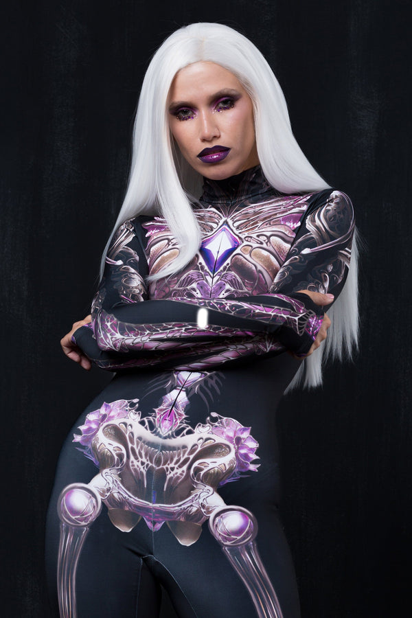 Amethyst Herz Kostüm