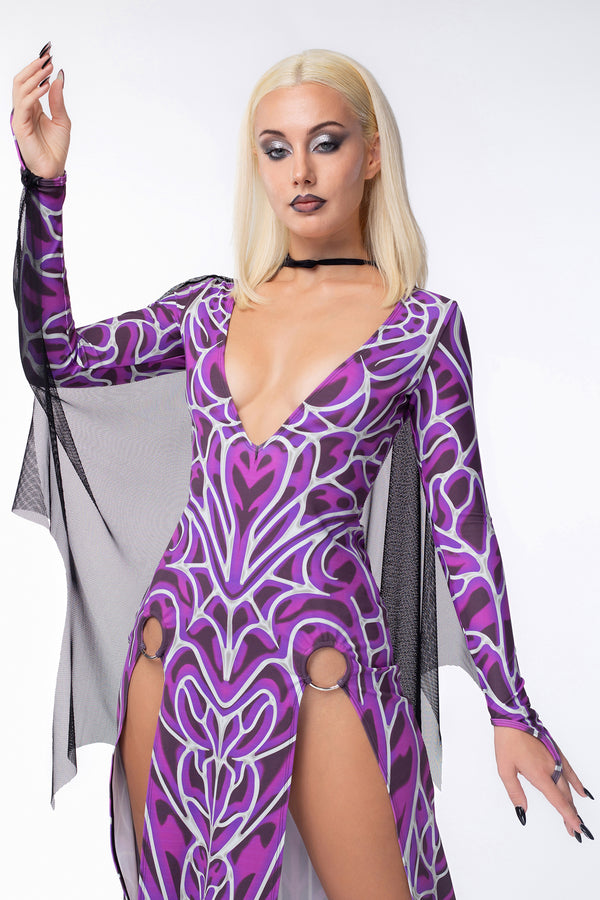 Spellbound Kleid mit hohem Schlitz