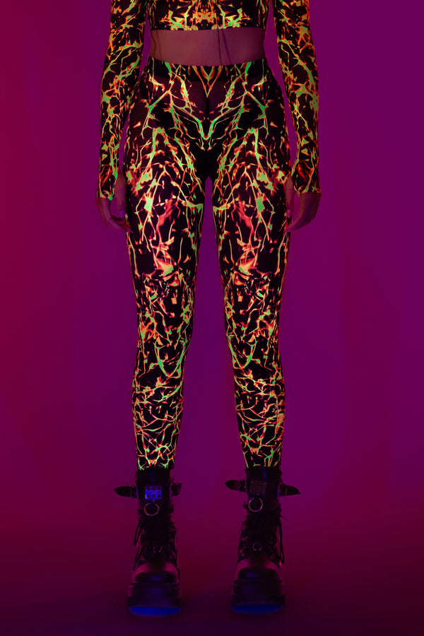 Slow Burner Mesh Leggings