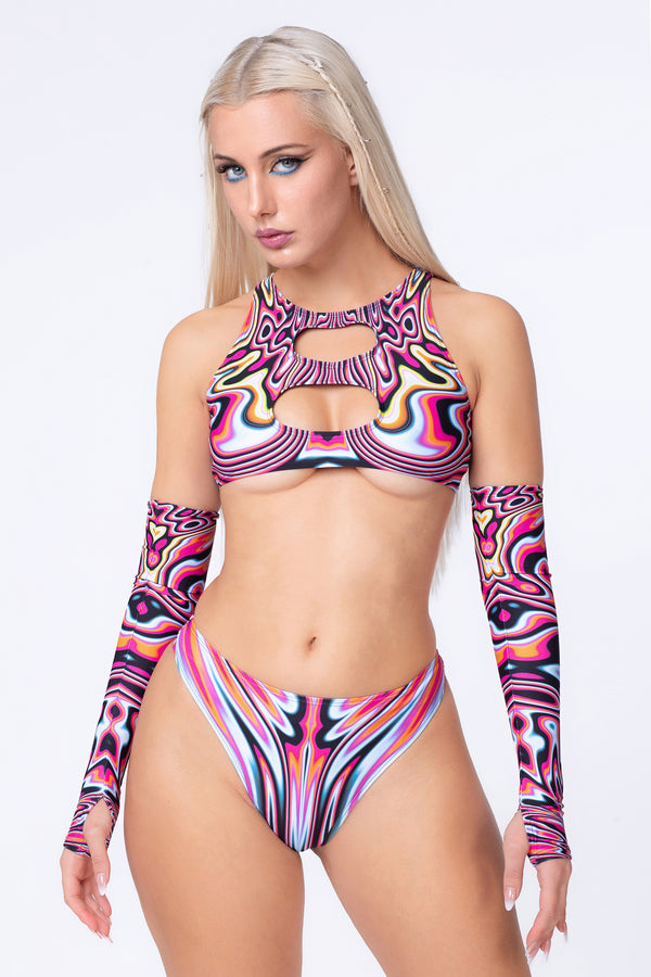 Superego Double Keyhole Top