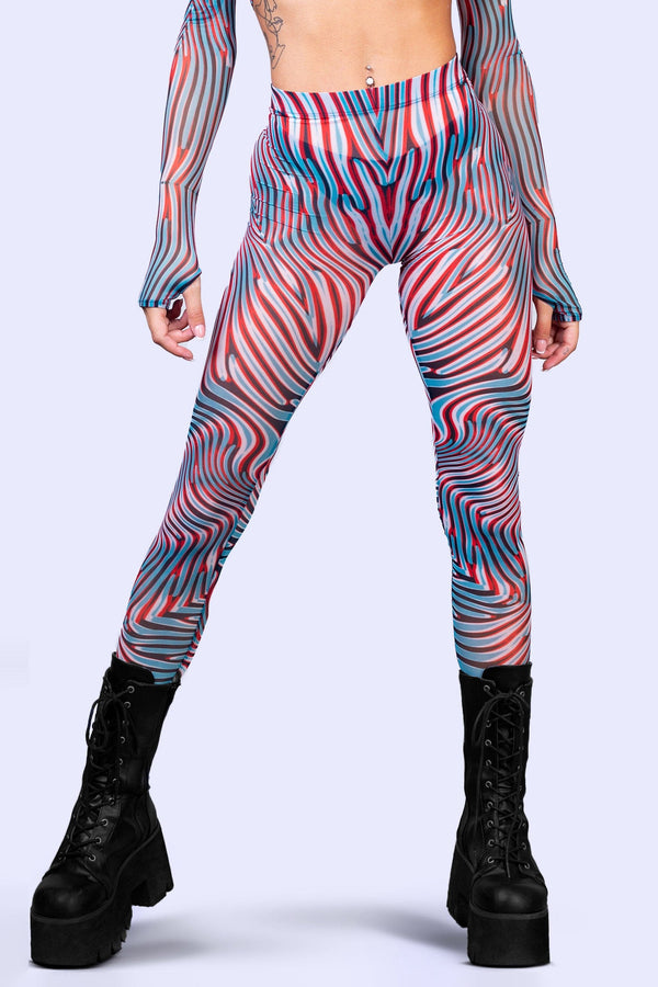 Iris Mesh-Leggings