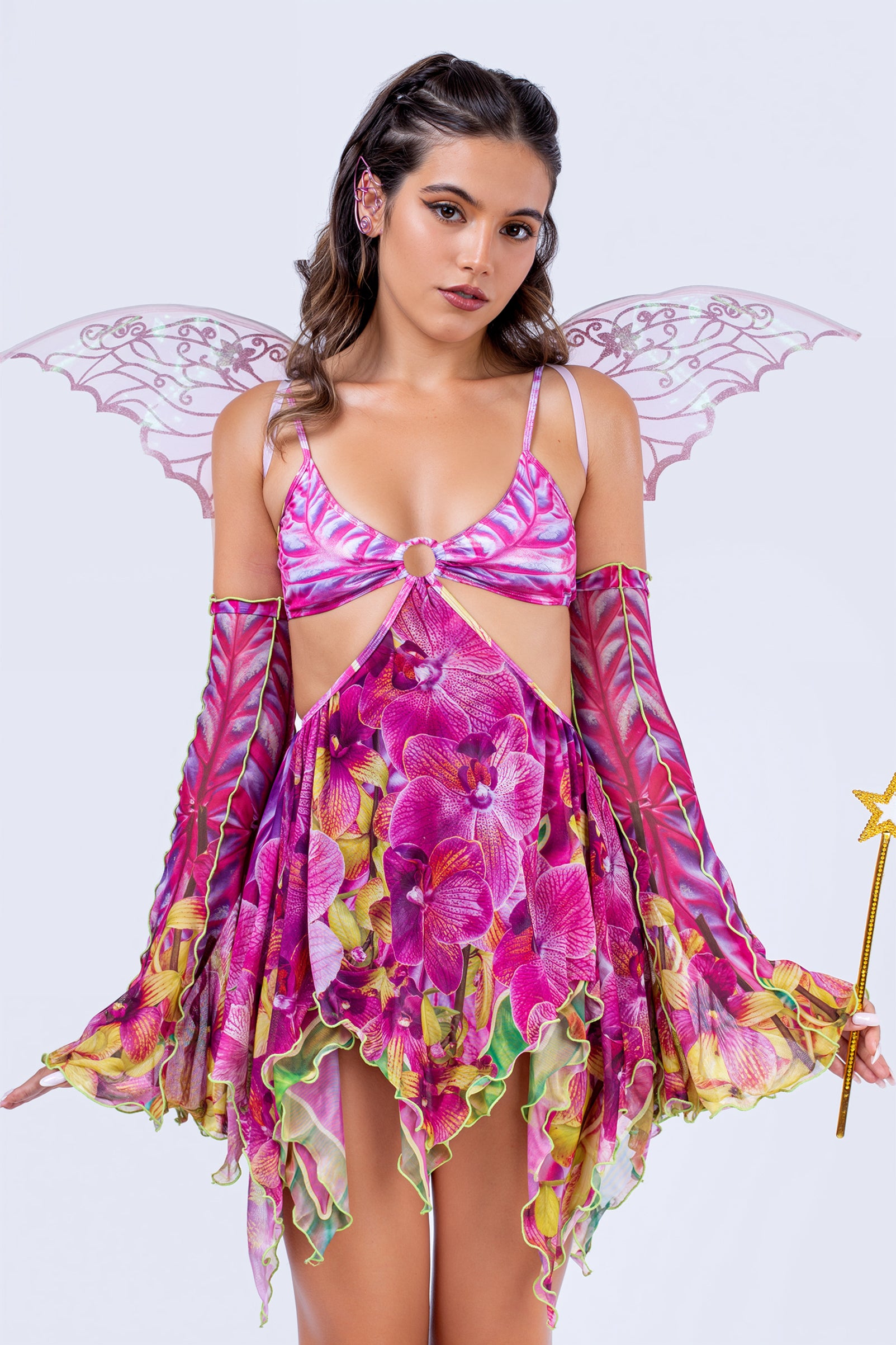 Fairy Ring Asymmetrical Dress - BADINKA Fairy Ring Asymmetrical Dress - BADINKA