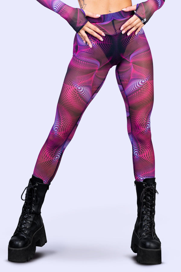 Fluktuations-Mesh-Leggings