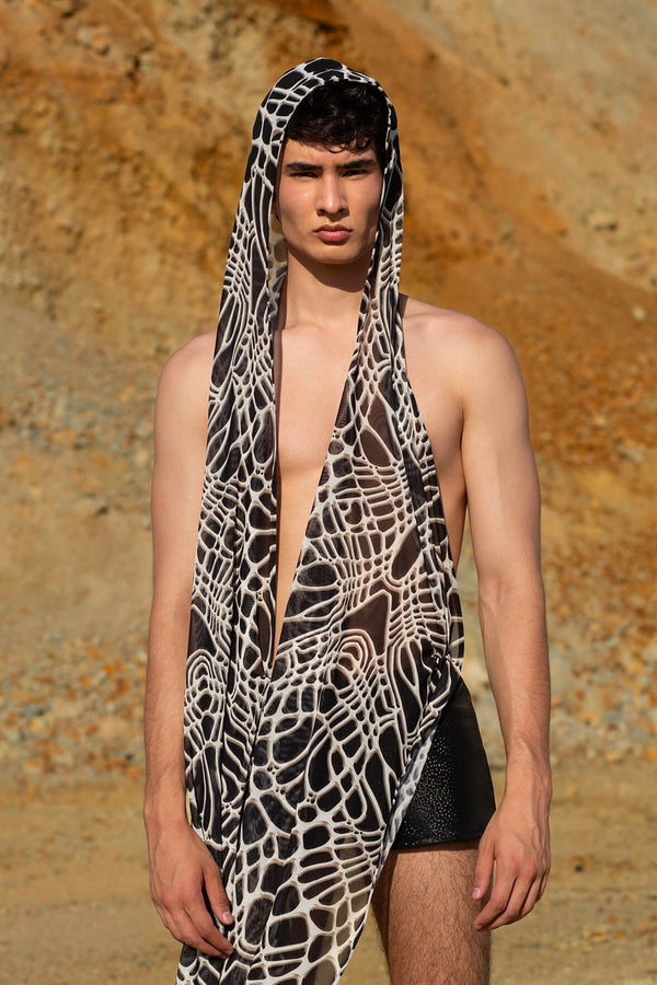 Bone Relics Hoodie Schal