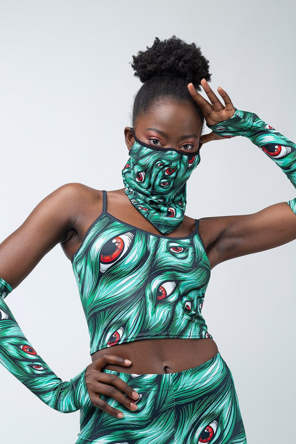 Ich sehe dich grüne Leggings