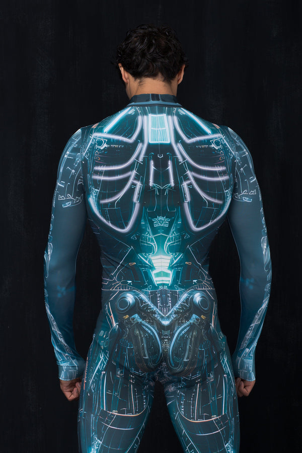 Techno Tapestry Herren-Kostüm