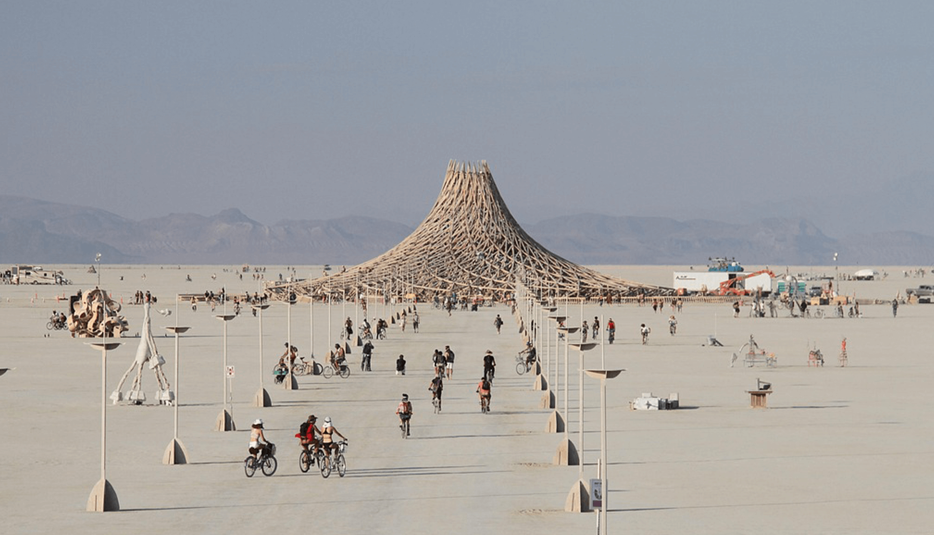 The Temple, a significant installation at Burning Man