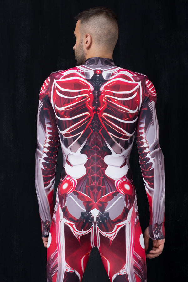 Crimson Skeleton Herren Kostüm