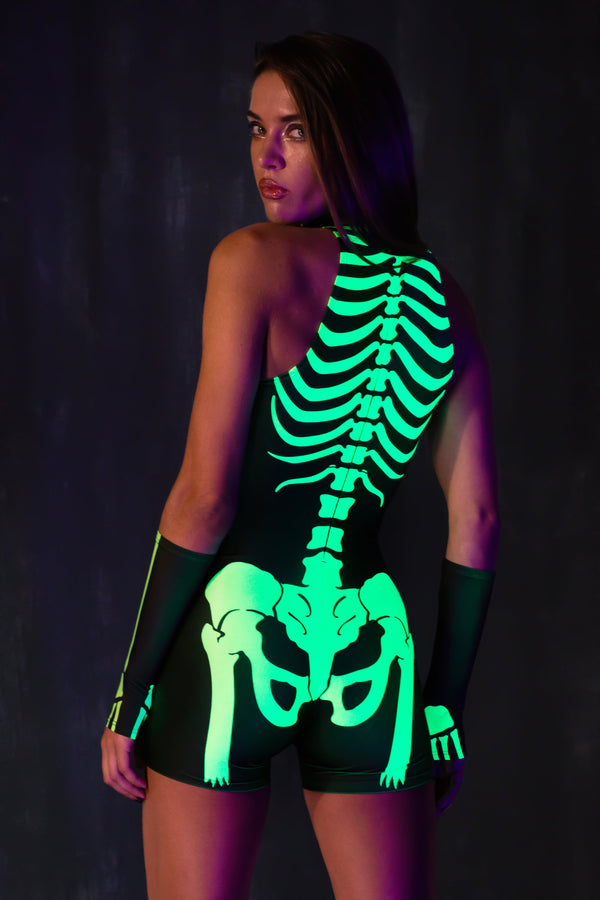 Acid Neon Schlüsselloch-Overall