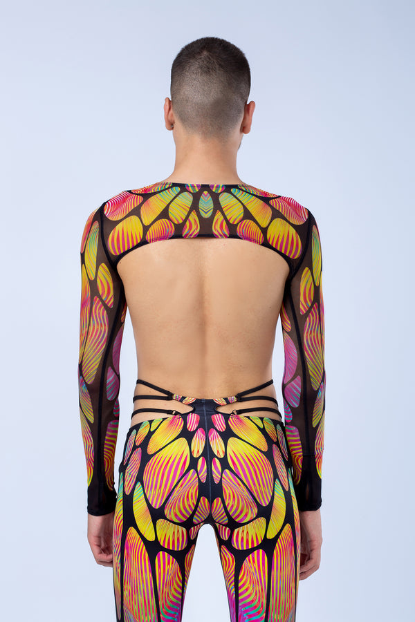 Trypophobie Herren Mesh Shrug