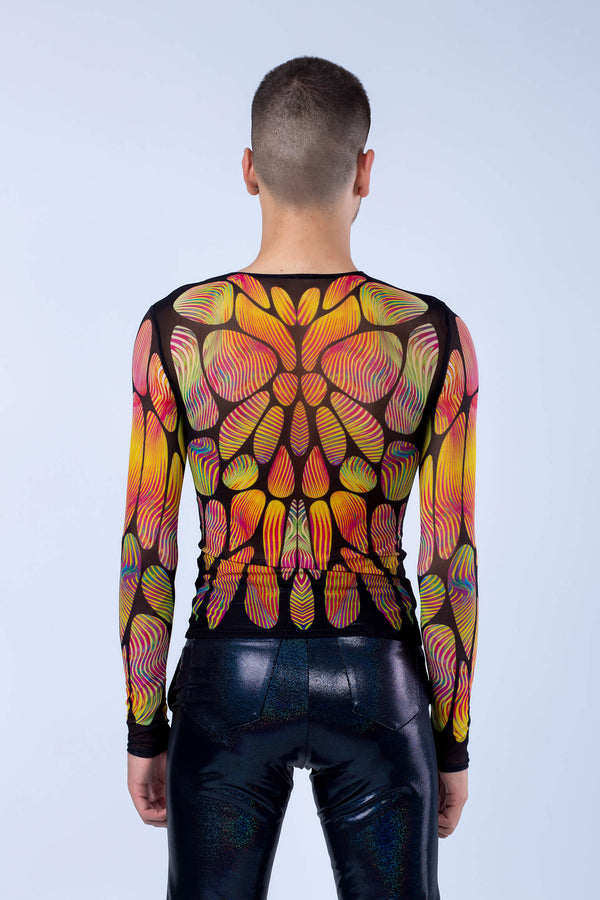 Trypophobie Herren Mesh-Top