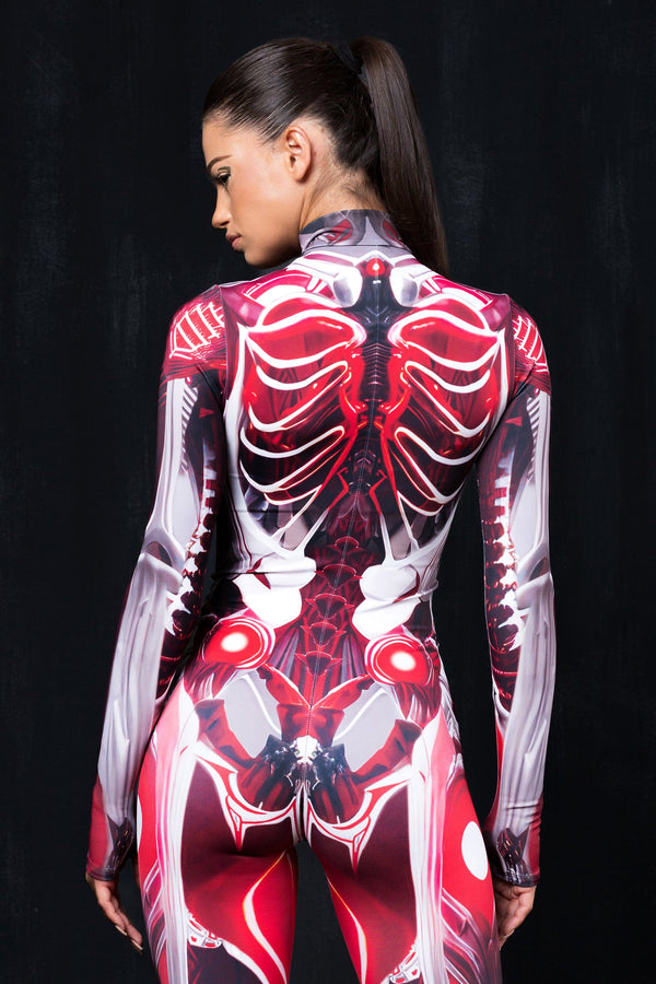 Crimson Skeleton Kostüm