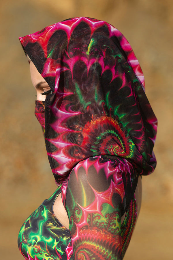 Menthol Himbeere Unisex doppelseitige Kapuze