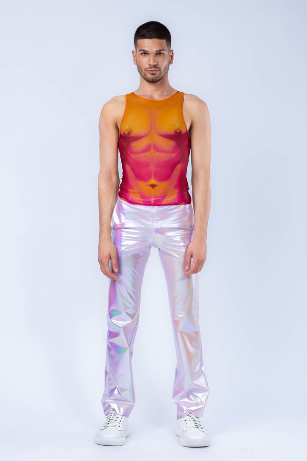 Mean Tangerine Herren Mesh Tanktop