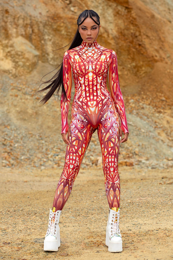 Feuer von Innen Kostüm