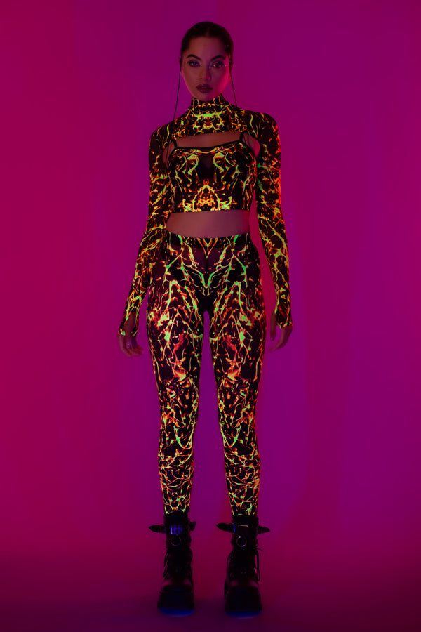 Slow Burner Mesh Leggings