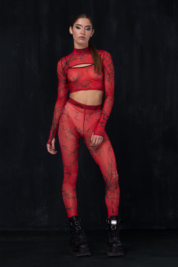 Twilight Mesh Leggings