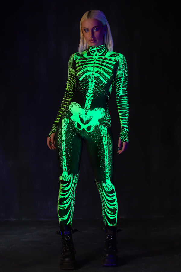 Unmenschliches grünes Kostüm