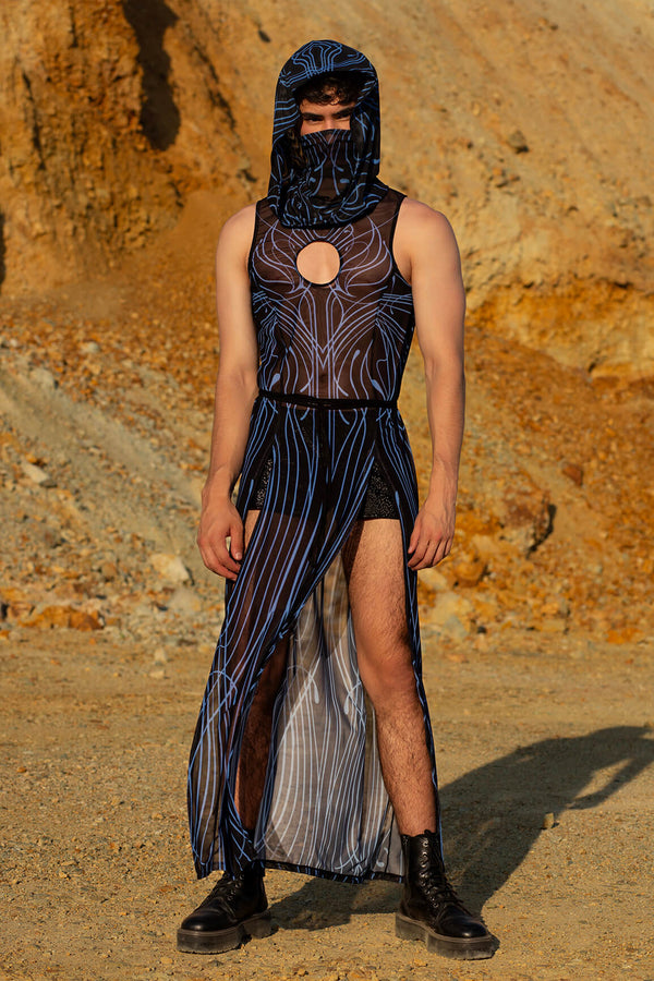 No Man's Land Herren Kapuzen-Tunika