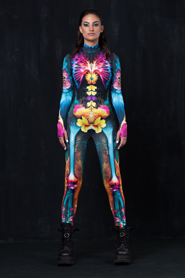 Venus im Blumen-Kostüm