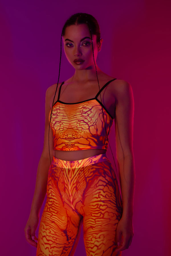 Unter der Oberfläche Mesh 2-teiliger Shrug