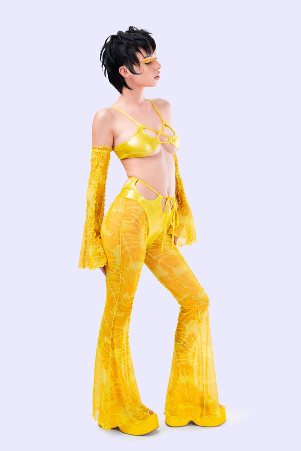 Buttercup Bikini Bell Bottom Hosen Set