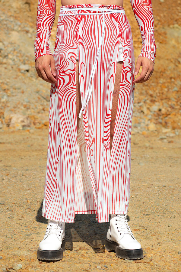 Verschütteter In Vain Herren Maxi Sarong