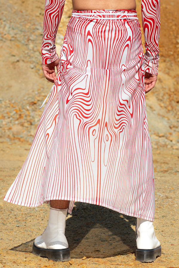 Verschütteter In Vain Herren Maxi Sarong