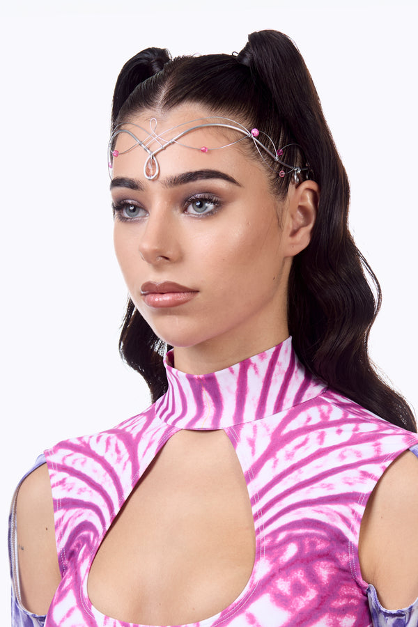 Bubblegum-Draht-Tiara