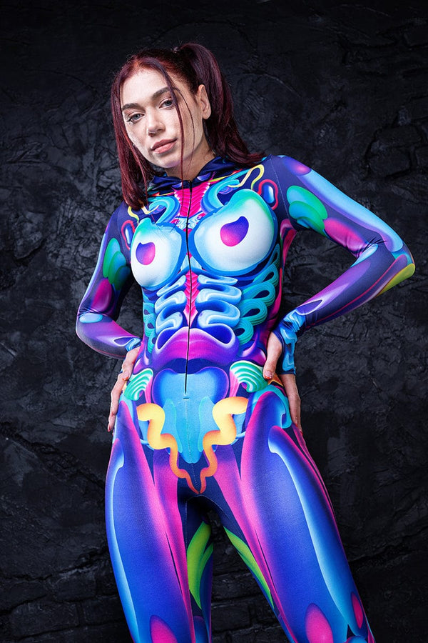 Exotischer Besucher Fit Einteiler