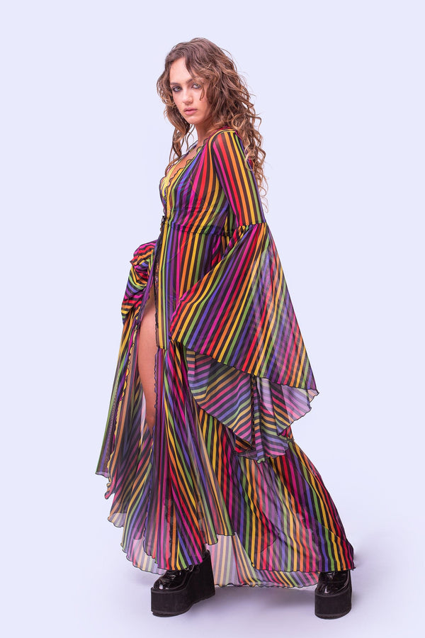 Refraction Unisex Mesh Duster