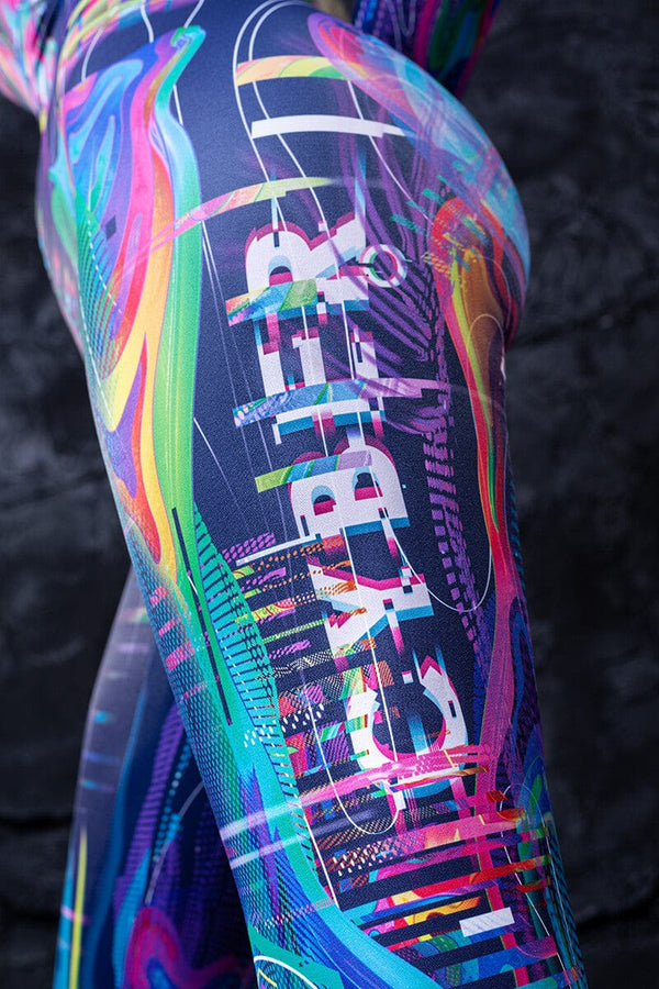 Cyber Glitch Fit Einteiler