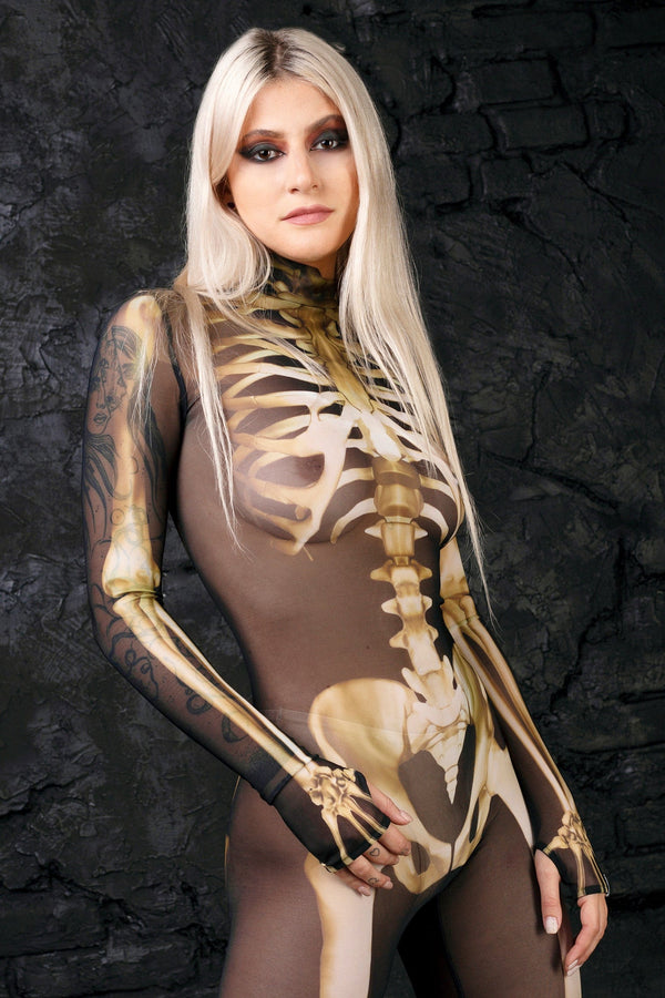 Friedhof Vollständiges Mesh-Kostüm