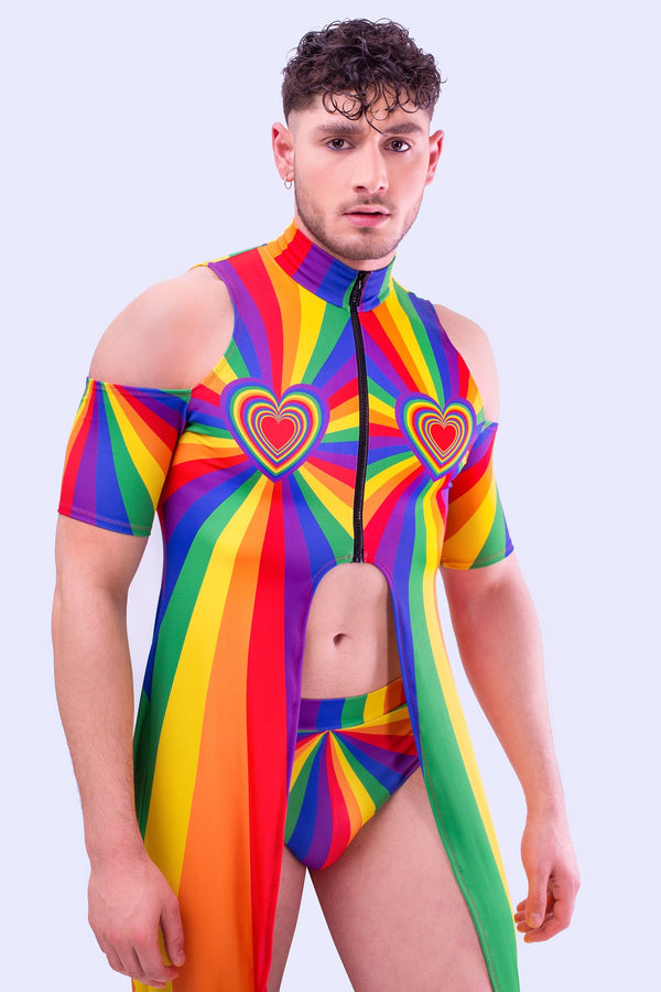 Prism Feel Male Maxi Rave Outfit