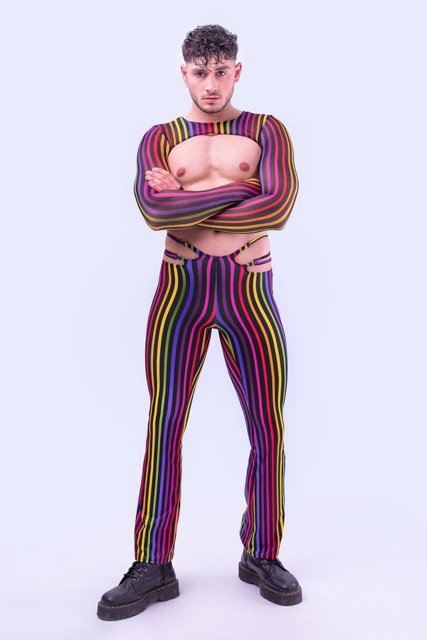 Refraction Herren Cut-Out Hose