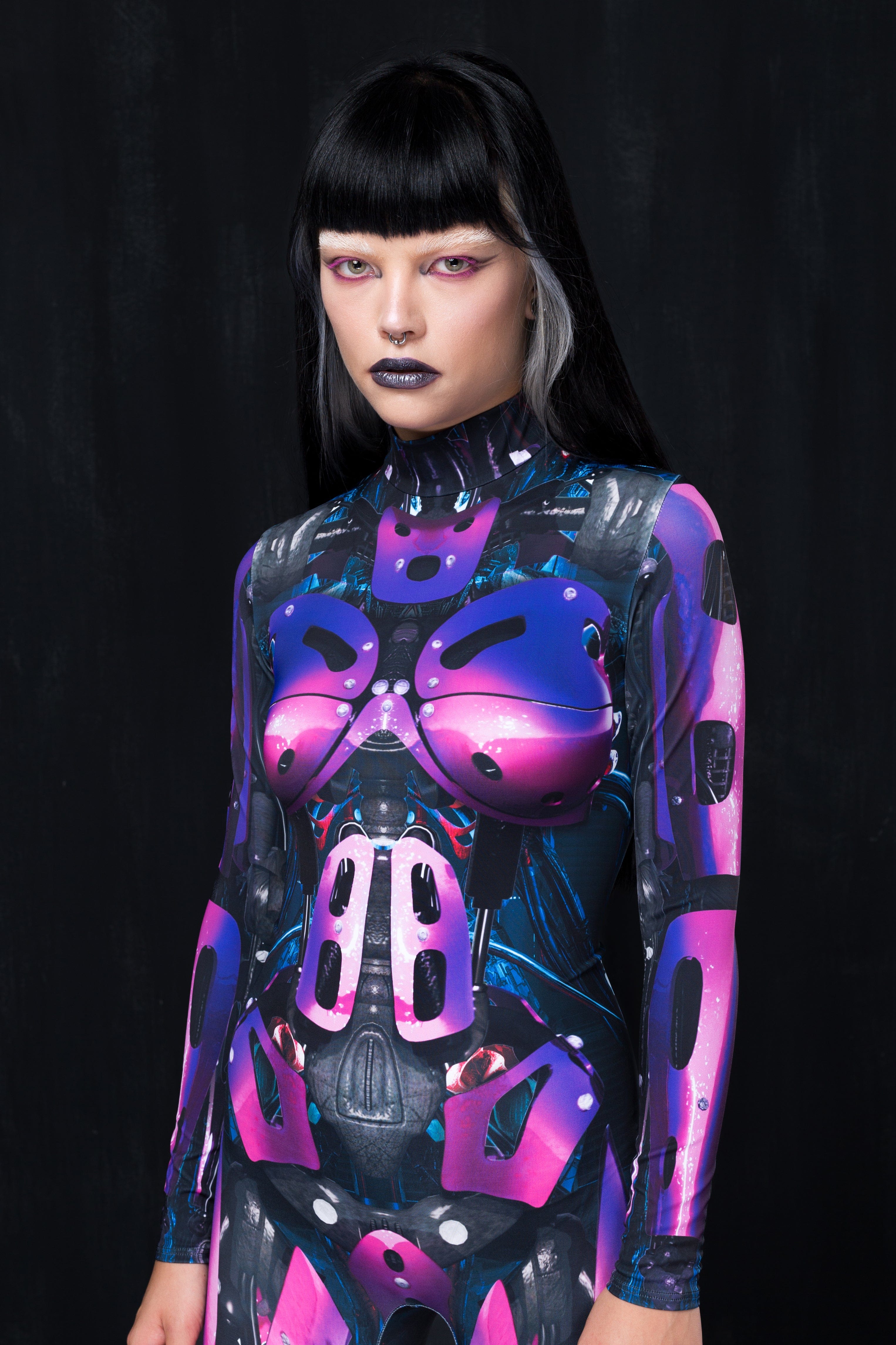 Cyberware Android Magenta Costume - BADINKA Cyberware Android Magenta Costume - BADINKA