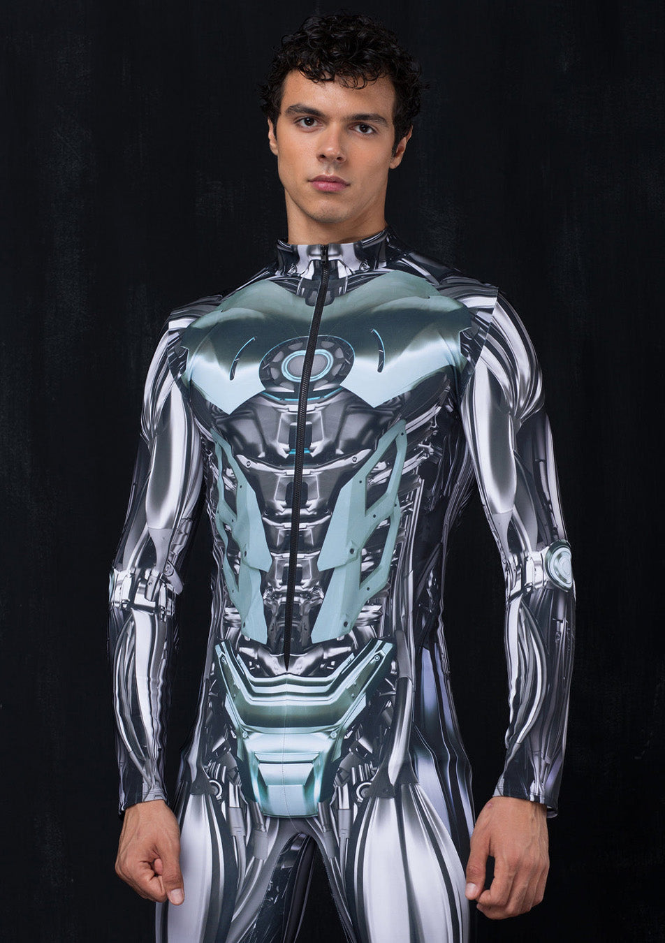 mechanical robor android men cosplay costume