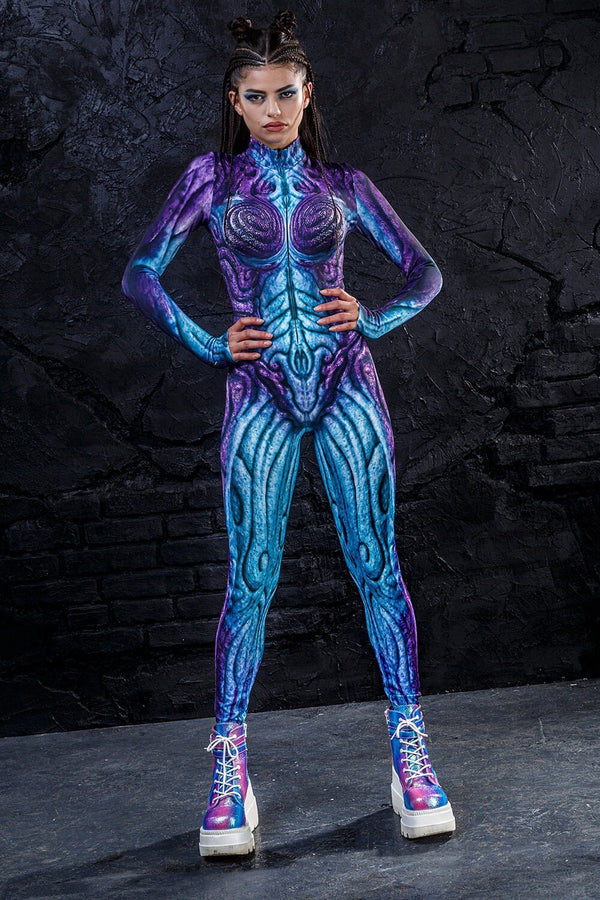 Odyssey Cyan Kostüm